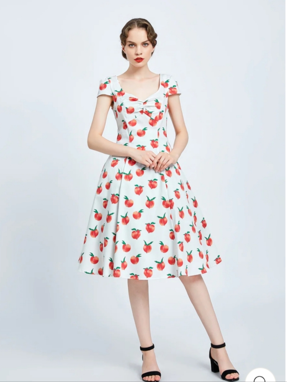 Miss Lulo Jade Peaches Dress